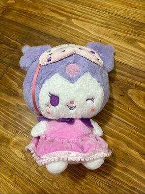 Sanrio Kuromi Plush Doll from Doll Mix Series Kuromi w/Sleeping Eye Mask